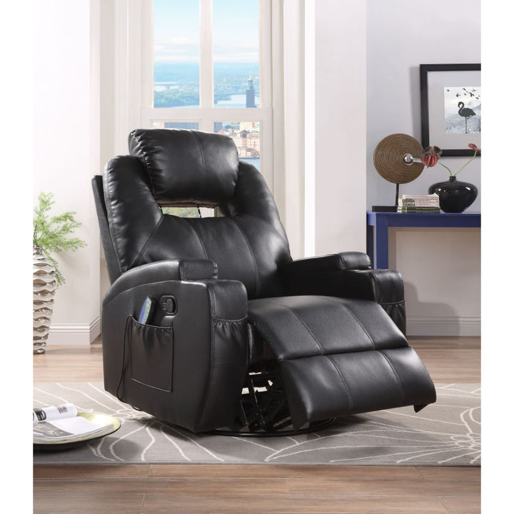 waterlily-motion-rocker-recliner-with-swivel-black-synthetic-leather