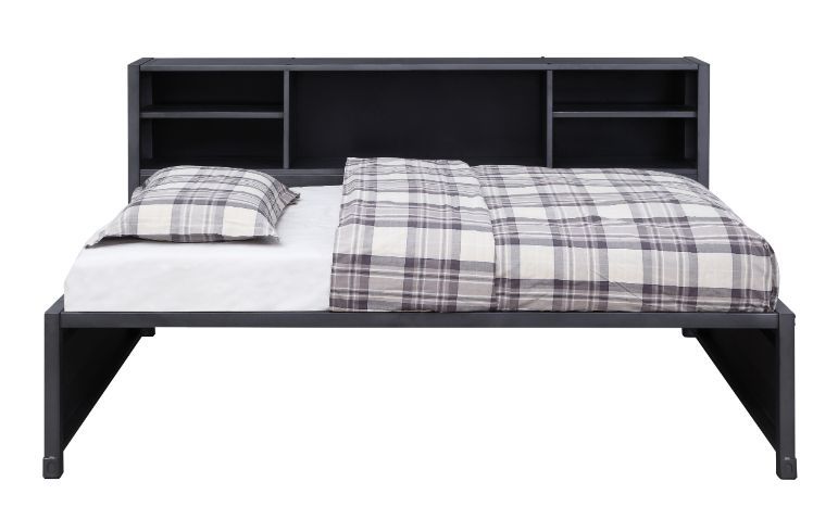 Cargo - Twin Daybed With Trundle & Storage - Gunmetal