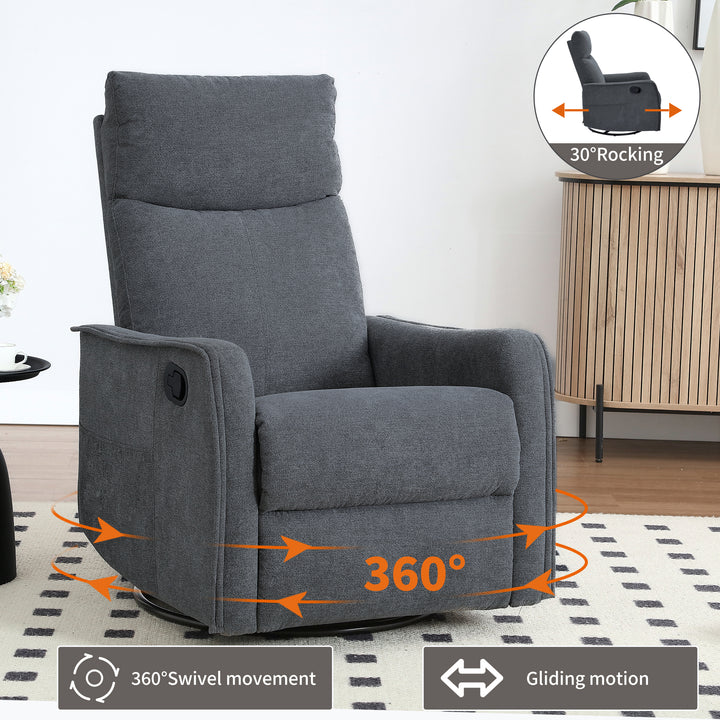 heat-massage-manual-recliner-chair-with-rocker-and-swivel-grey-fabric