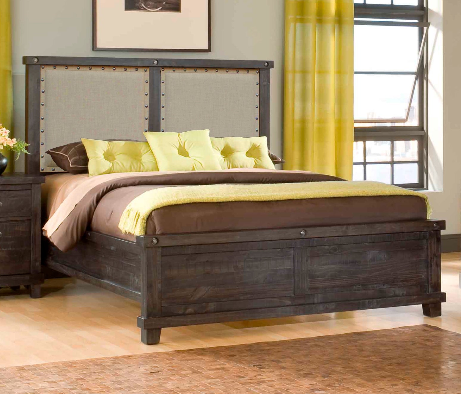 yosemite-full-upholstered-wood-panel-bed