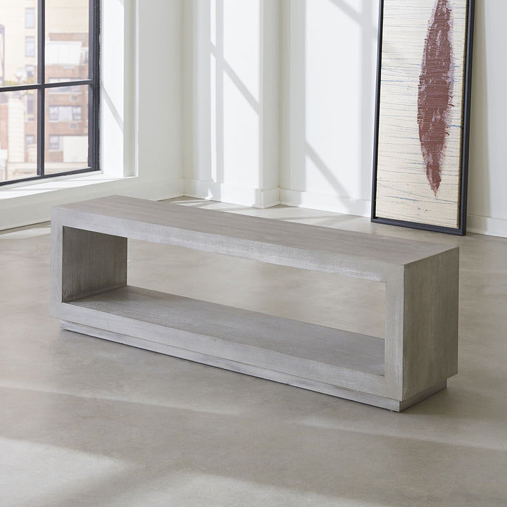 Modus Furniture Azbx65 Oxford Bench In Mineral