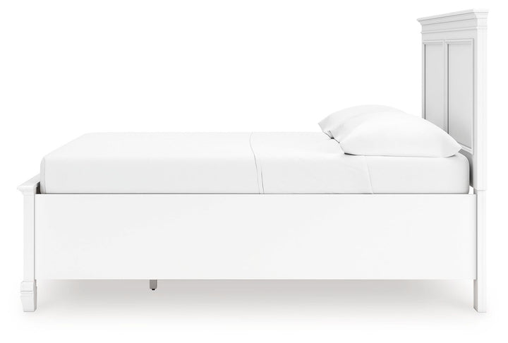 Fortman - Full Panel Storage Bed - White by Ashley Furniture product image