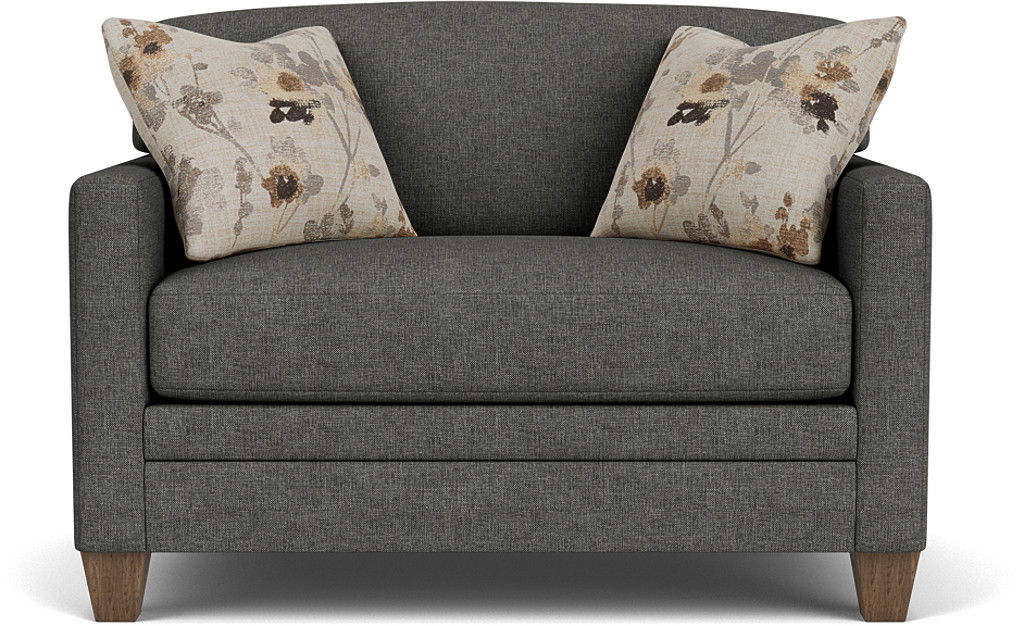 Flexsteel 5552-41 Serendipity  Stationary Twin Sleeper  Dark Gray