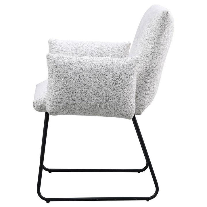 Ackland - Upholstered Dining Side Chair  - Light Gray