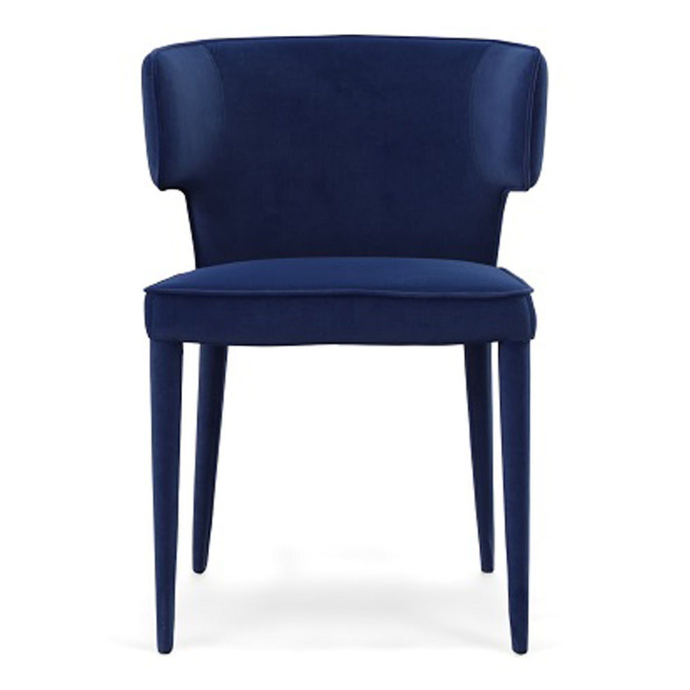 Lucero - Modern Velvet Dining Armchair - View 3