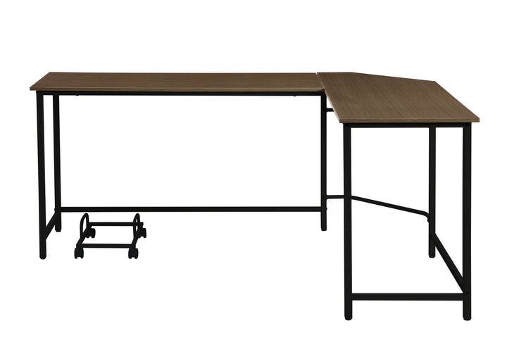Bambina - Computer Desk - Black / Oak