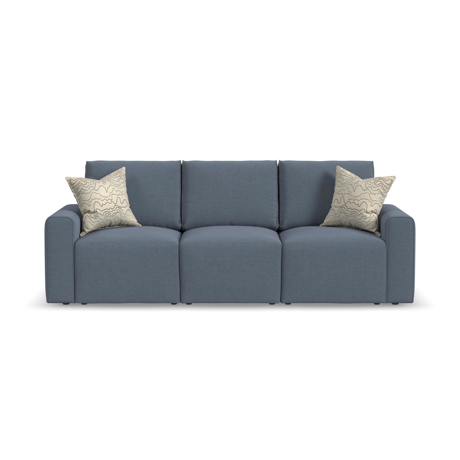 Dawson Stationary Sofa Blue
