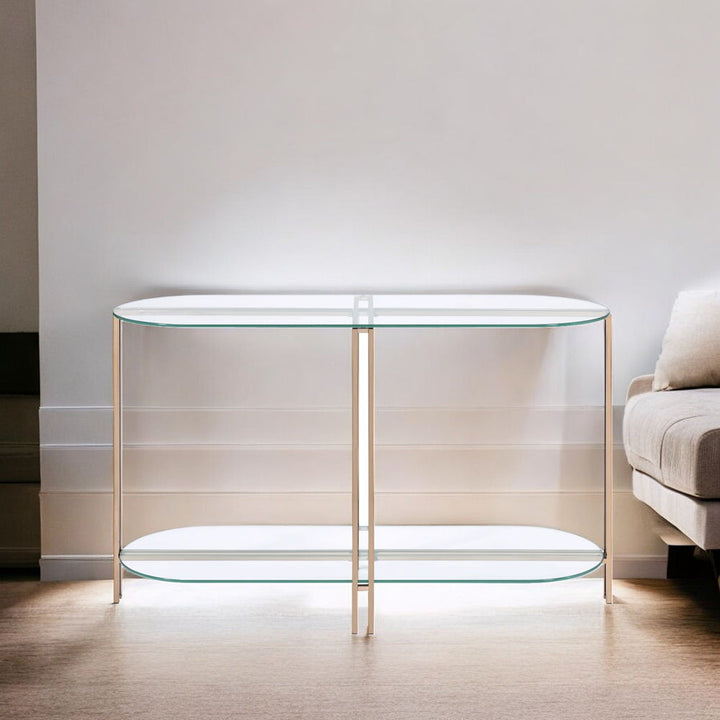 Veises - Sofa Table - Champagne