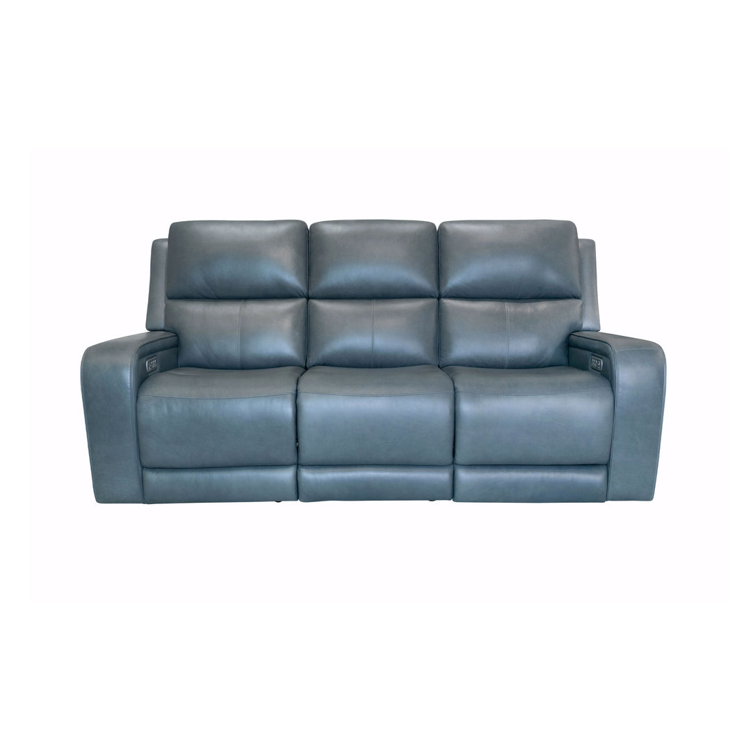 Flexsteel 1750-62P5-73440 Oasis  Power Reclining Sofa With Power Headrests, Lumbar, Heat & Massage  Storm