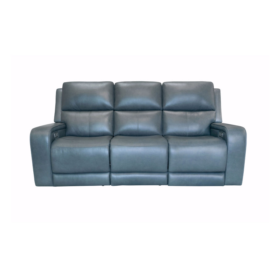 Flexsteel 1750-62P5-73440 Oasis  Power Reclining Sofa With Power Headrests, Lumbar, Heat & Massage  Storm