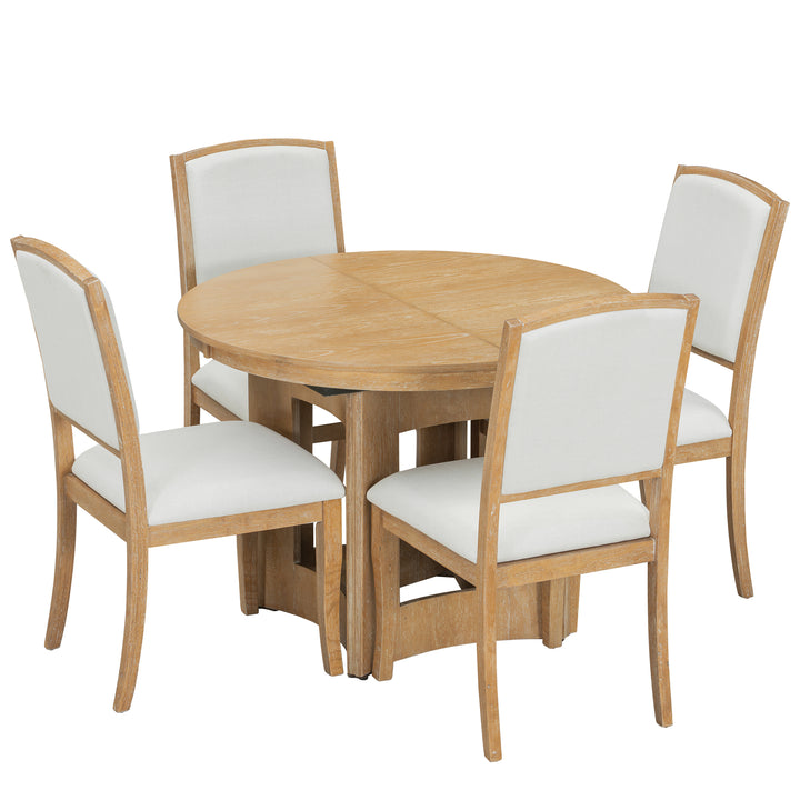 farmhouse-extendable-round-dining-table-set-for-5-with-upholstered-chairs-and-removable-leaf-natural-beige