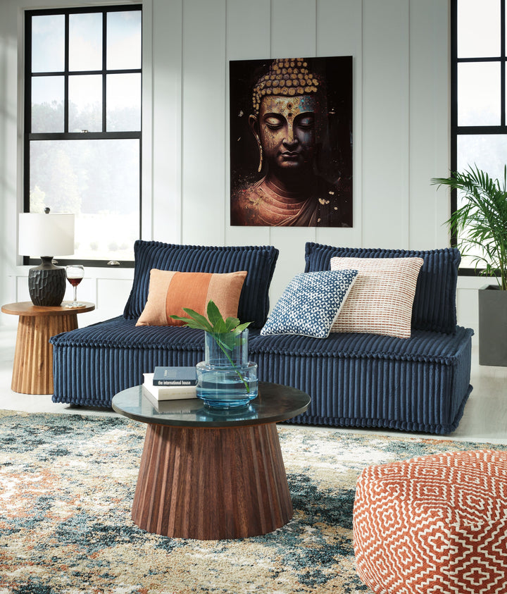 Bales - 2-Piece Modular Seating - Navy by Ashley Furniture product image