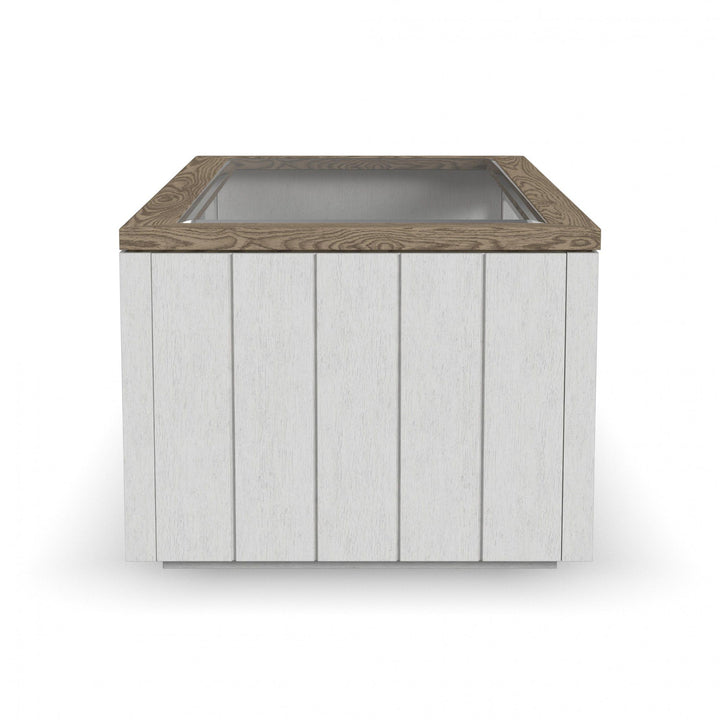 Melody Rectangular Coffee Table with Casters
