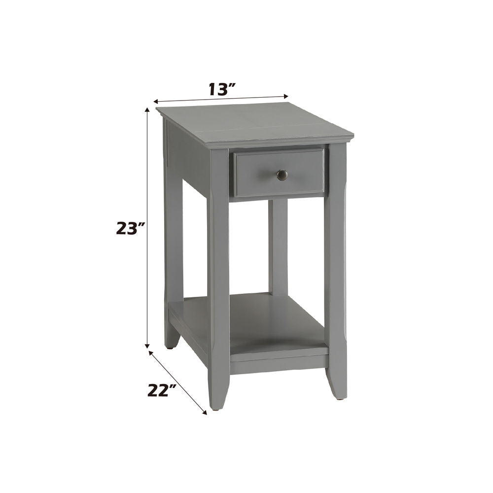 Bertie - Accent Table - Gray