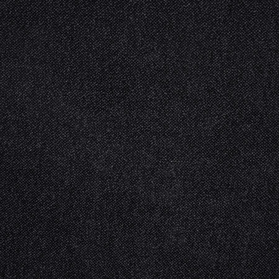 Octavia - Fabric Upholstered Track Arm Accent Chair - Black