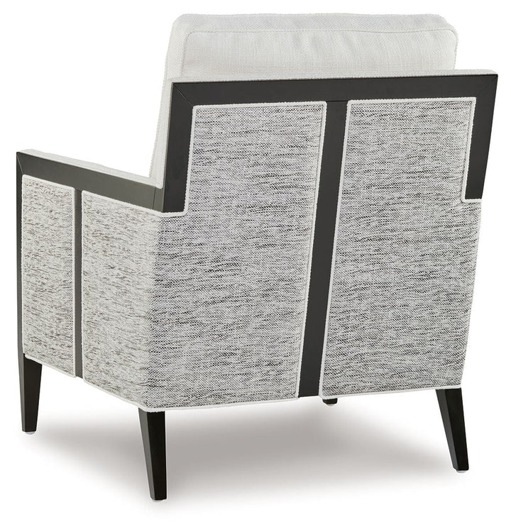 Ardenworth - Accent Chair - Black / Ivory