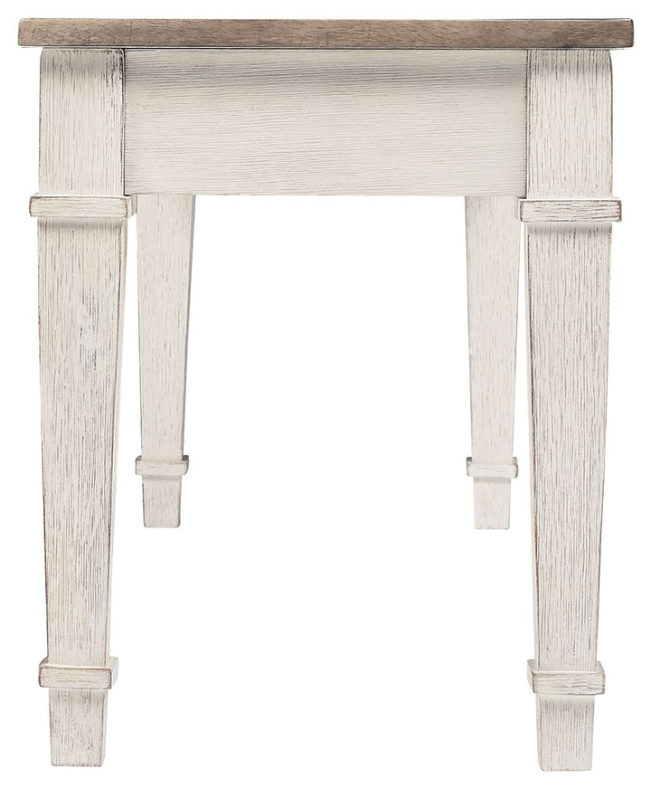 Skempton - Storage Bench - White