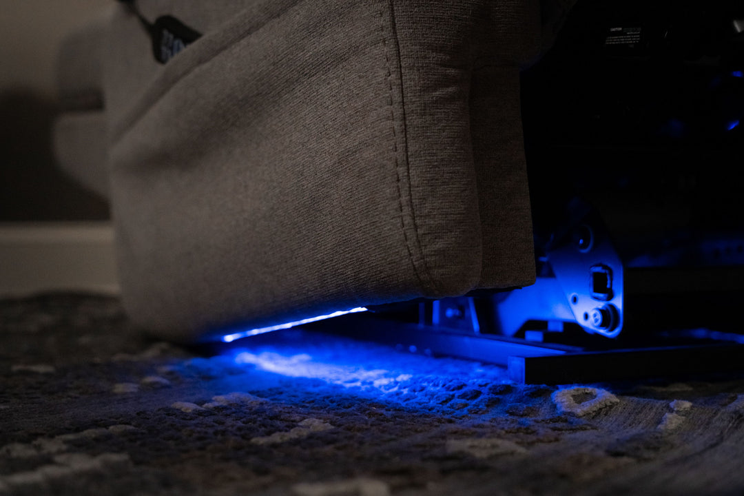 Flexsteel 1092-55P5-35201 Zecliner Model 2+  Power Lift Recliner With Power Headrest, Lumbar, Heat & Massage  Dove