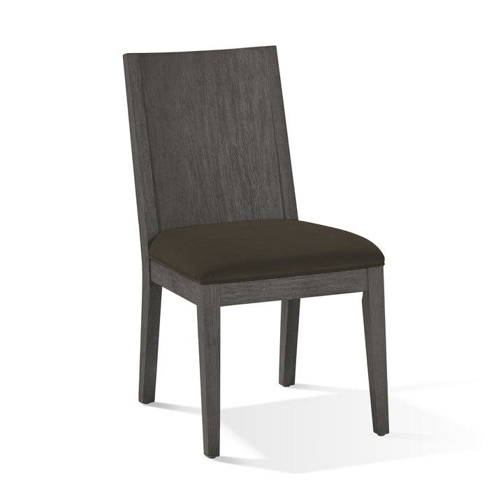 Modus Furniture Plata Dining Chair in Thunder Grey