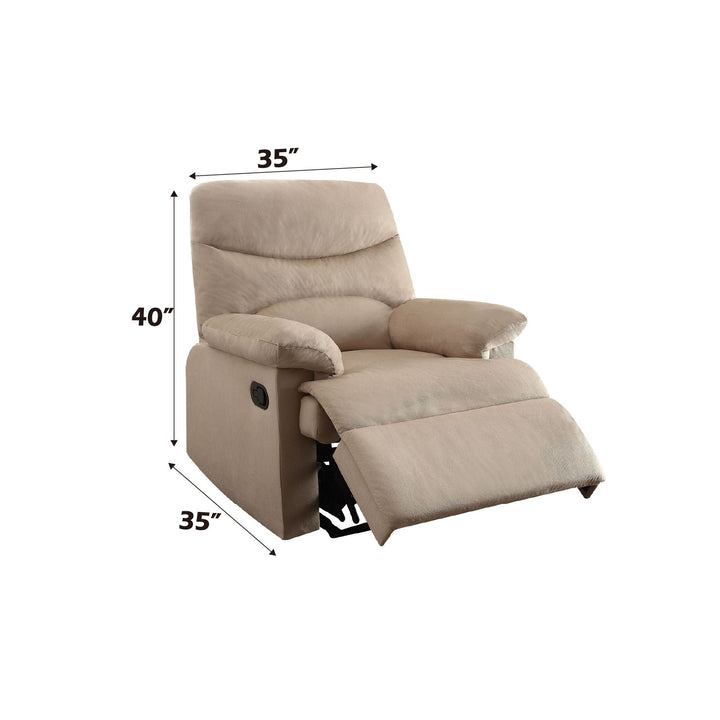 Arcadia - Woven Motion Recliner - Beige