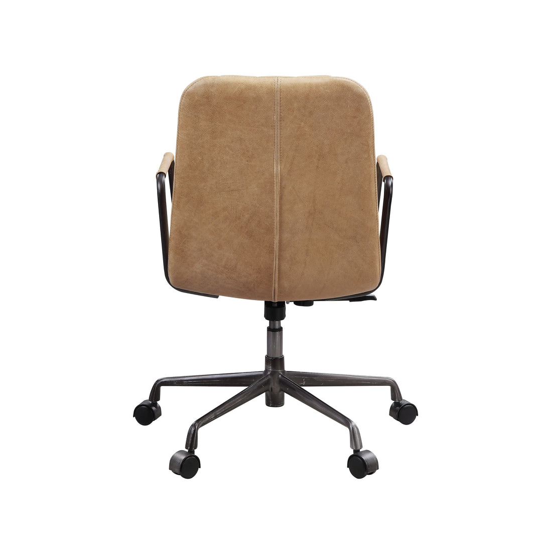 Eclarn - Office Chair - Rum Top Grain Leather
