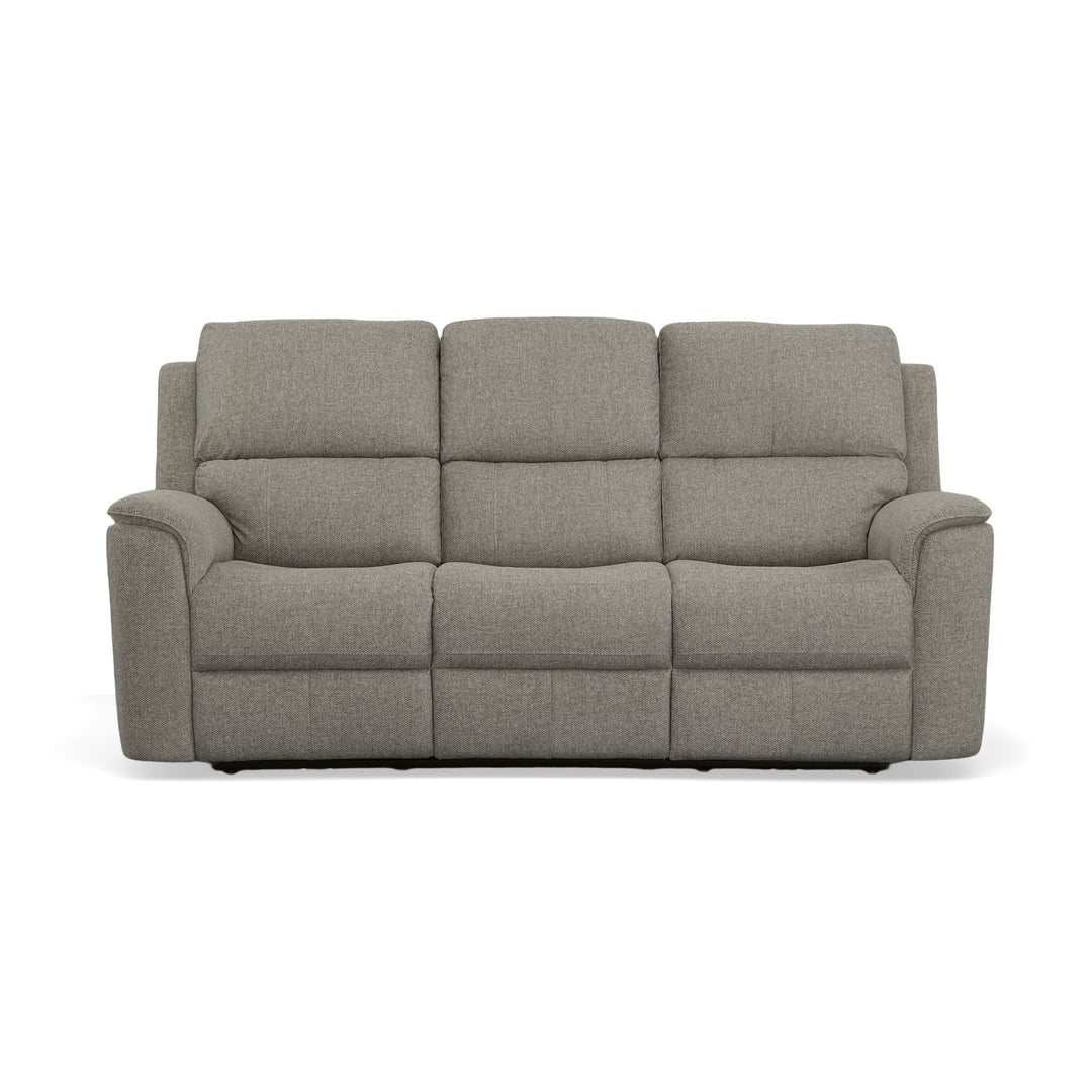Flexsteel 1041-62PH-42501 Henry  Power Reclining Sofa With Power Headrests & Lumbar  Fog
