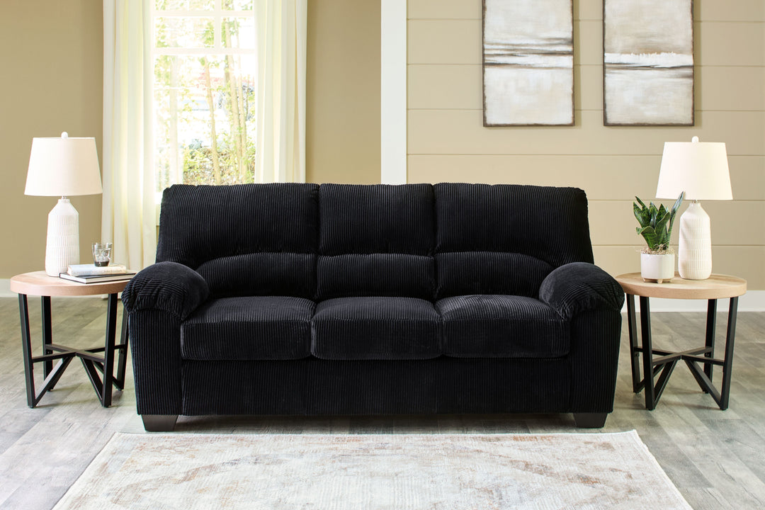SimpleJoy 83" Sofa in Black