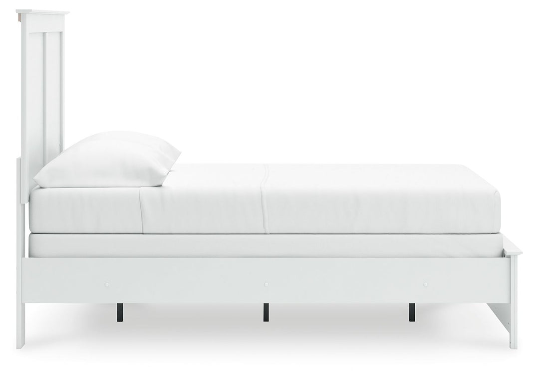 Bostwick Shoals - Full Panel Bed With Framed Footboard - White by Ashley Furniture product image