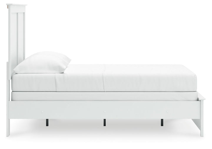 Bostwick Shoals - Full Panel Bed With Framed Footboard - White by Ashley Furniture product image