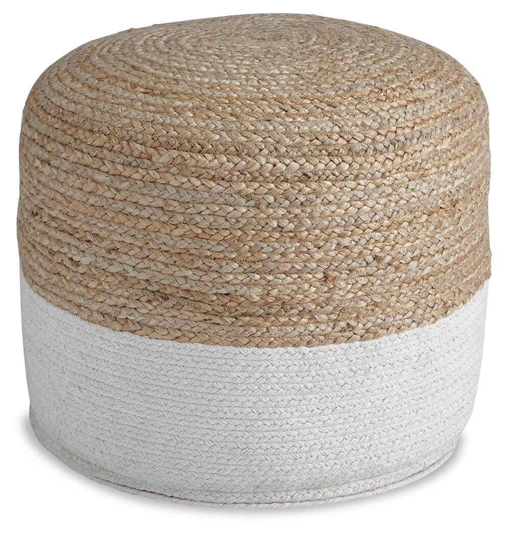 Sweed Valley Pouf - White (1)