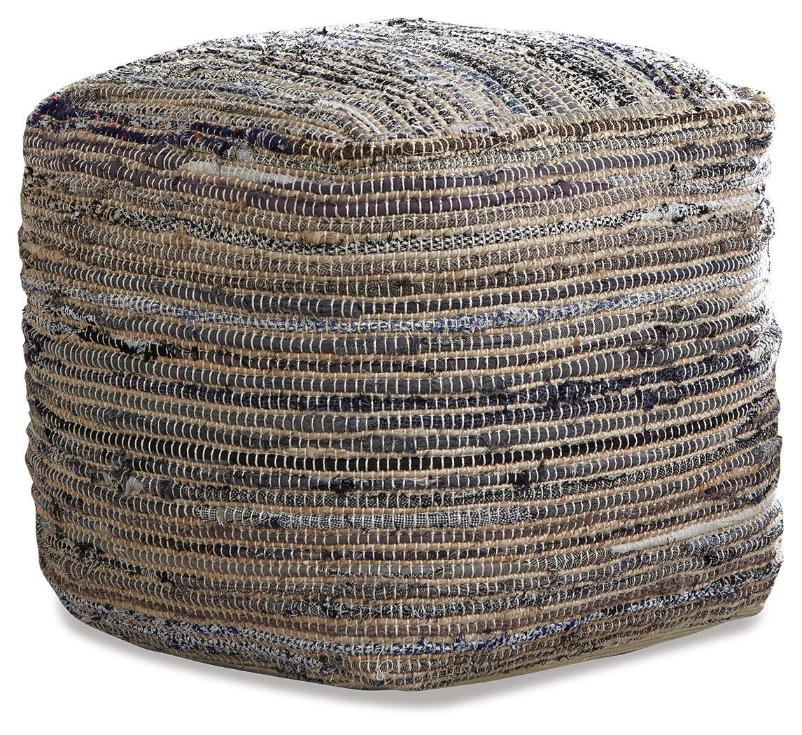 Absalom Pouf - Blue (1)