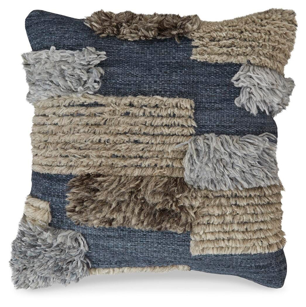 Gibbend Pillow (Set of 4) - Blue (1)