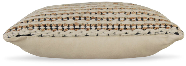 Nealington Pillow (Set of 4) - Dark Brown (4)