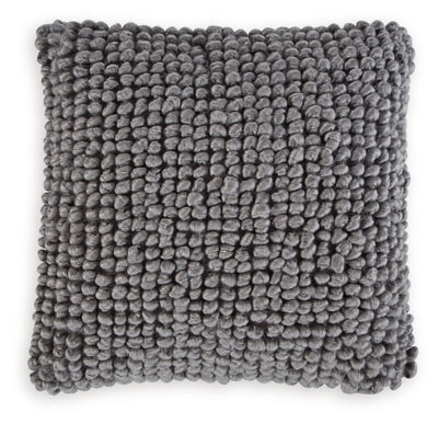 Aavie Pillow - Dark Gray | Ashley Furniture