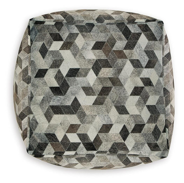Albermarle Pouf - Dark Gray (3)