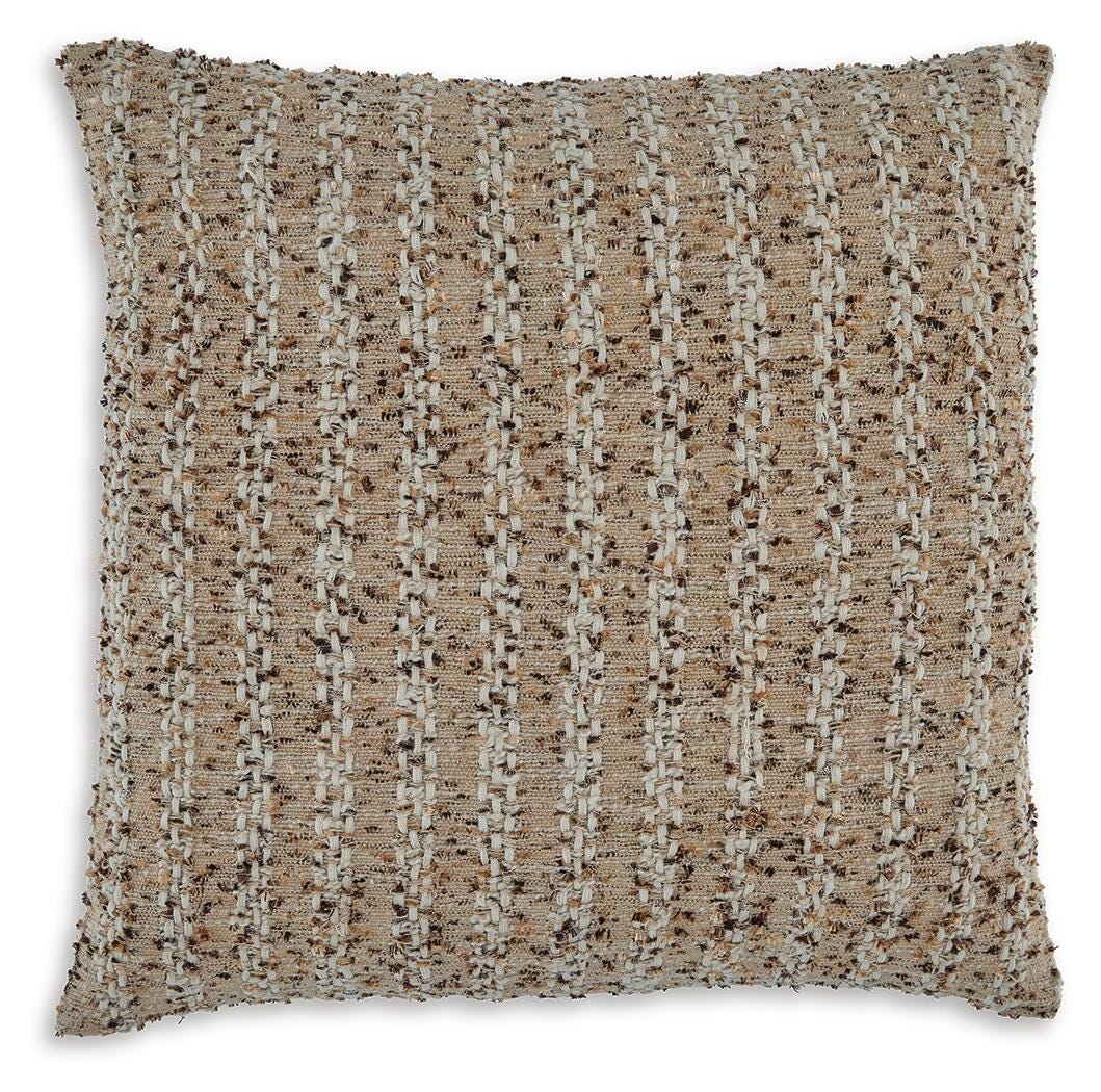 Vorlane Pillow (Set of 4) - Light Brown (1)
