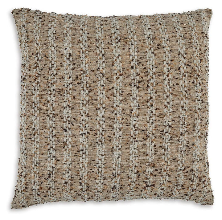 Vorlane Pillow (Set of 4) - Light Brown (1)