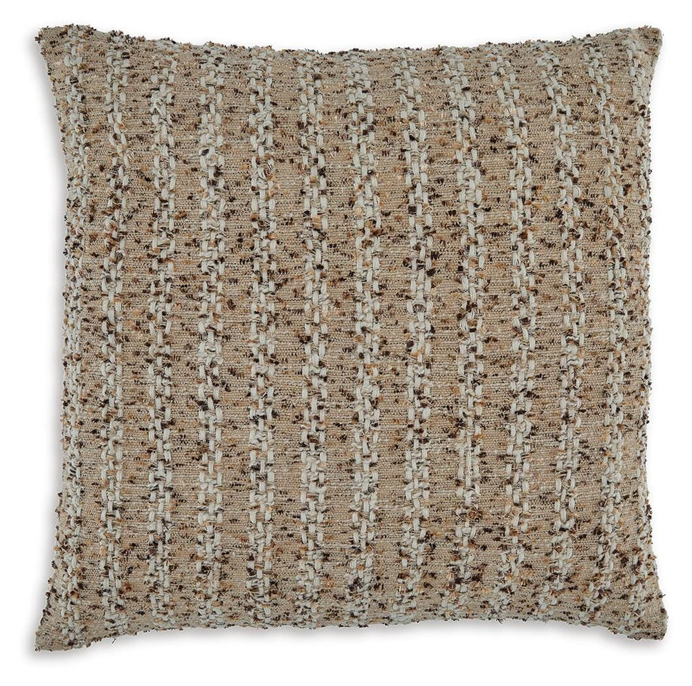 Vorlane Pillow (Set of 4) - Light Brown (1)