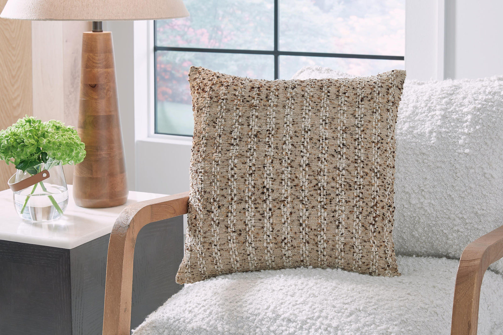 Vorlane Pillow (Set of 4) - Light Brown (2)