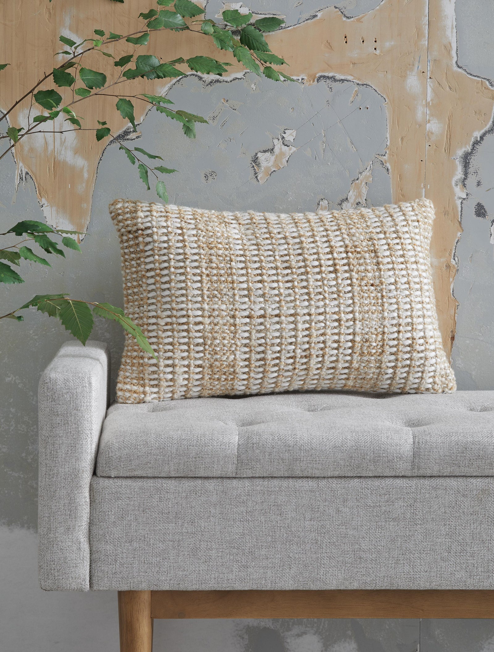 Hathby Pillow - Beige (2)