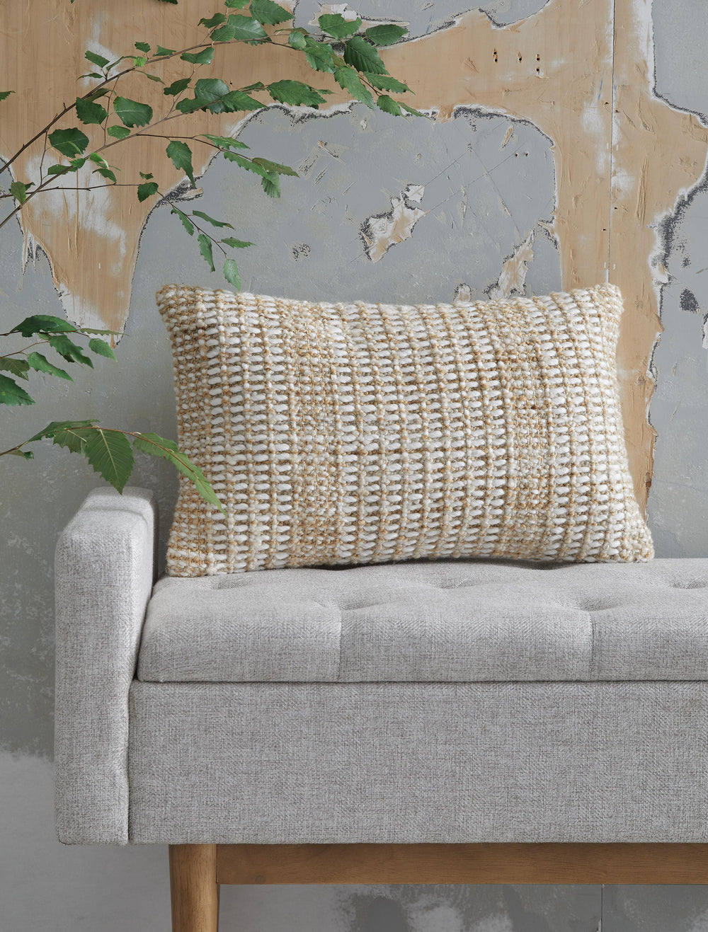 Hathby Pillow - Beige (2)