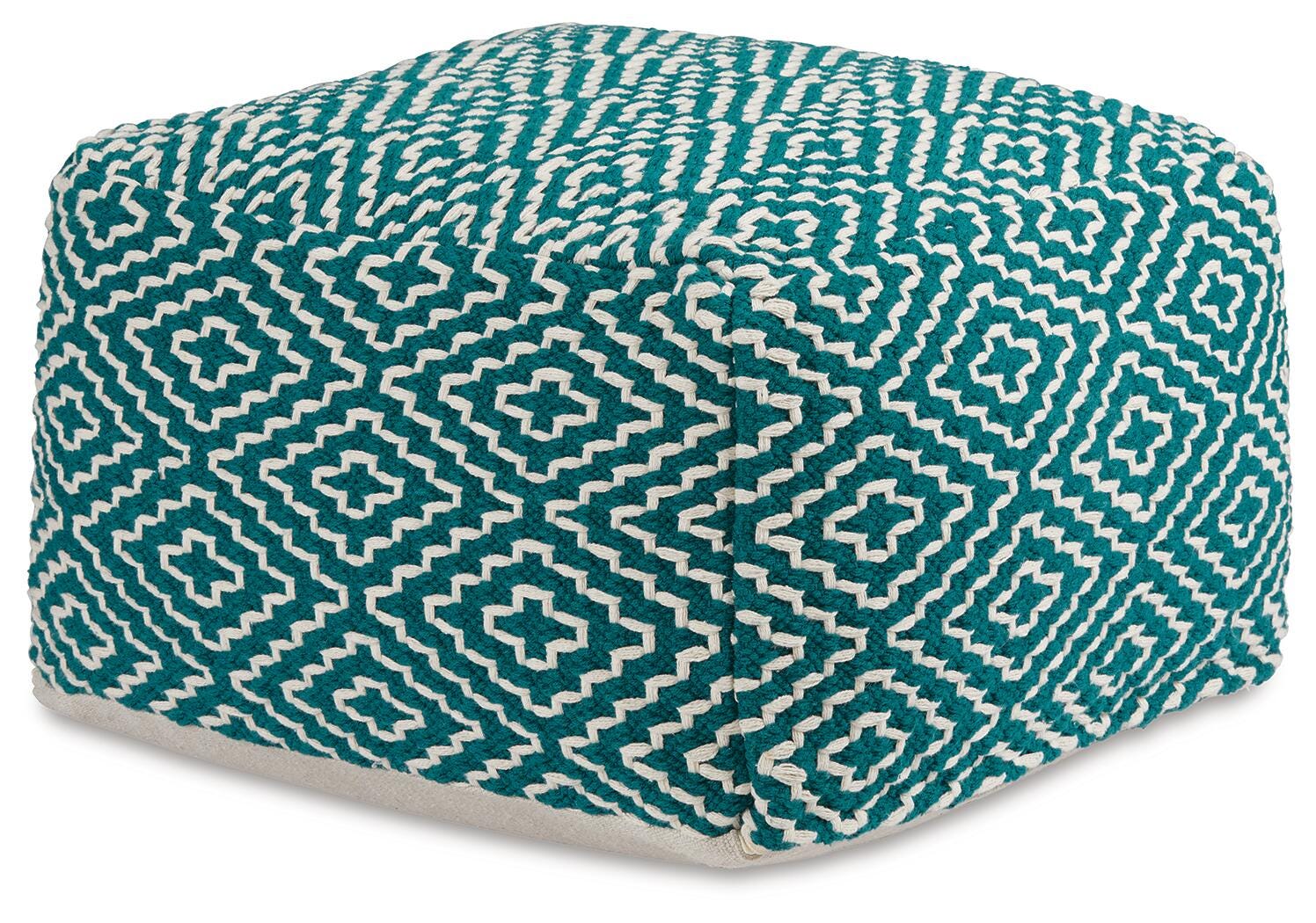 Brynnsen Pouf - Light Blue (1)