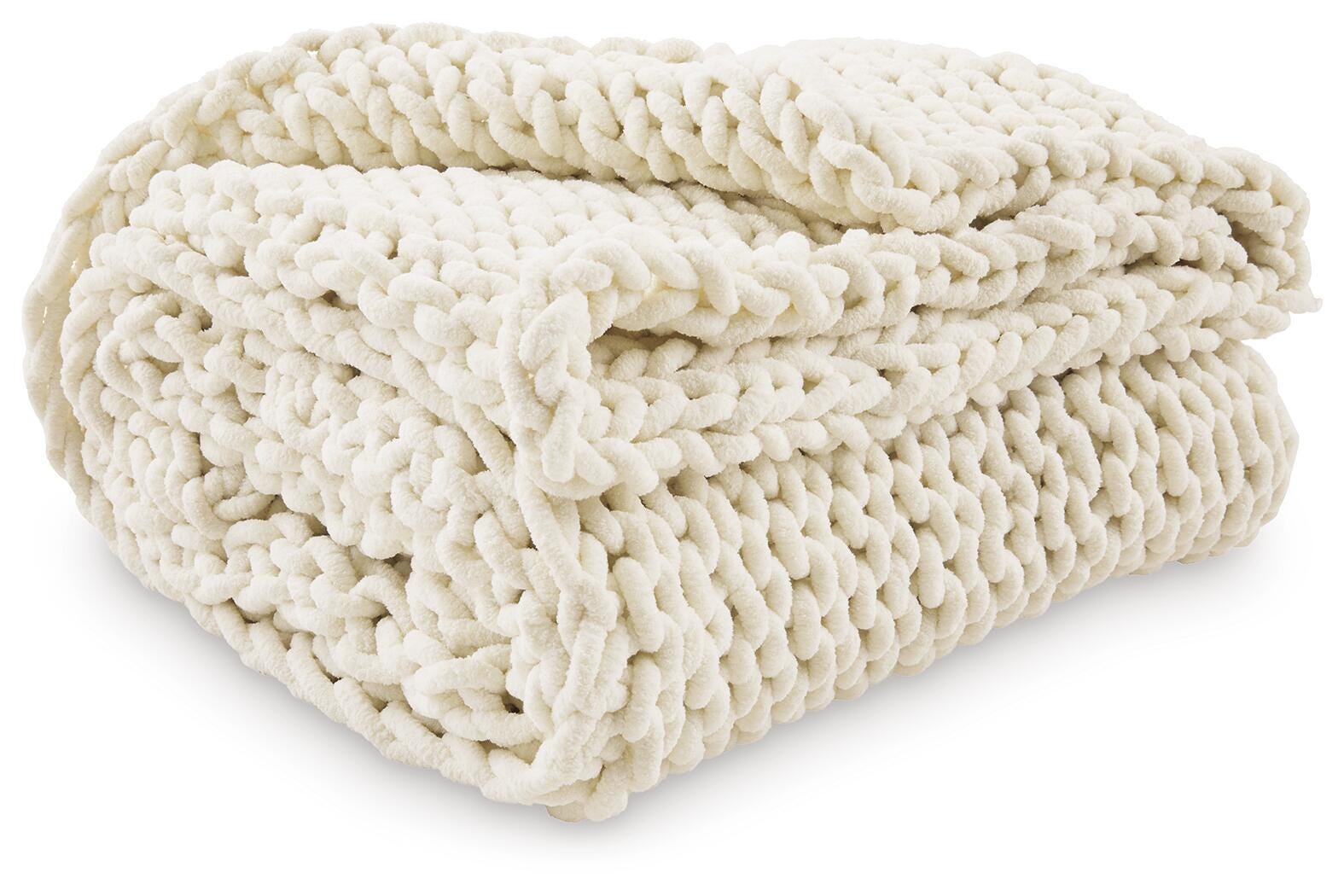 Chaddon Throw - Beige (1)