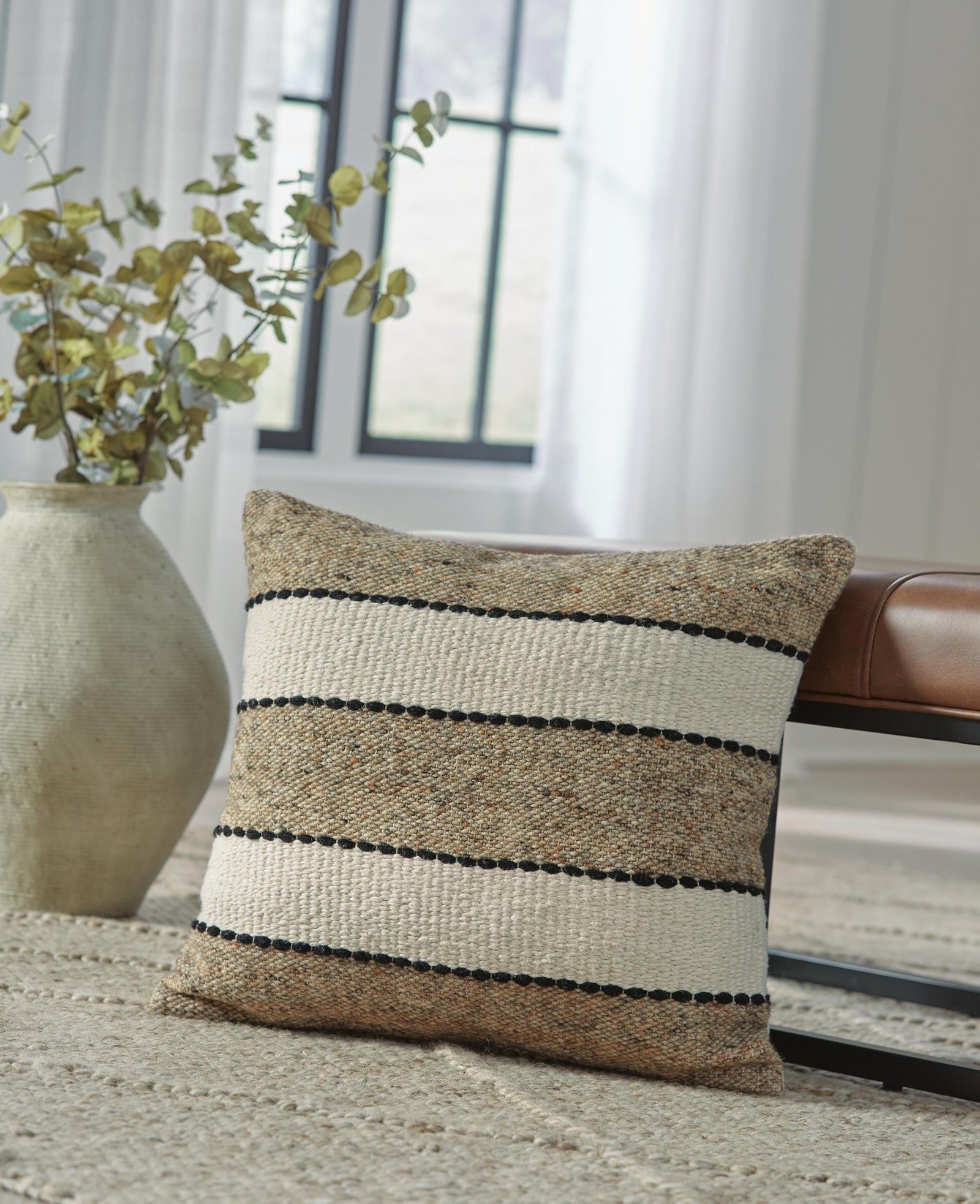 Rueford Pillow - Light Brown (2)