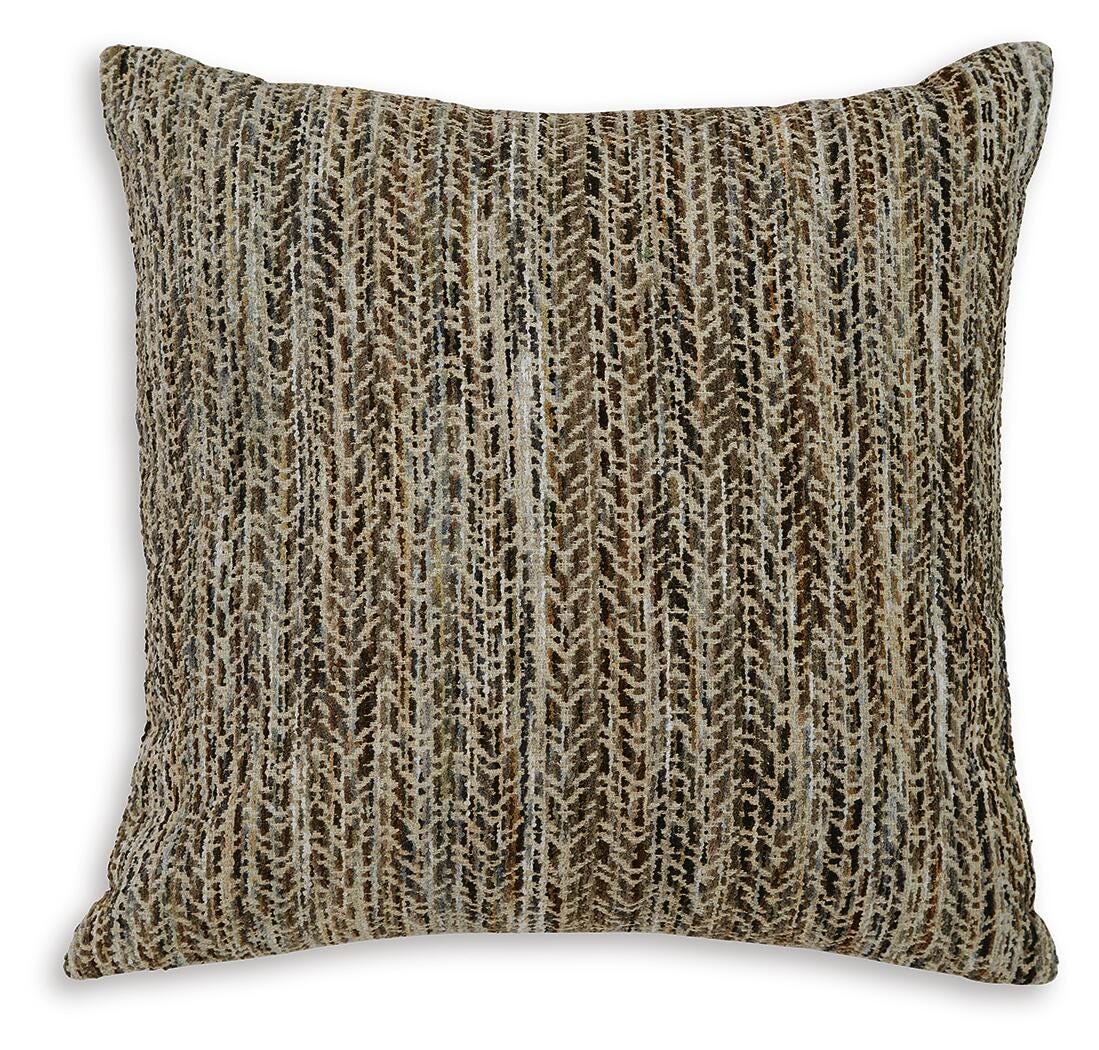 Jayner Pillow (Set of 4) - Dark Brown (1)