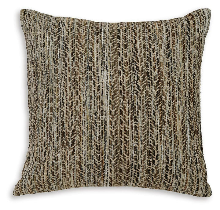 Jayner Pillow (Set of 4) - Dark Brown (1)