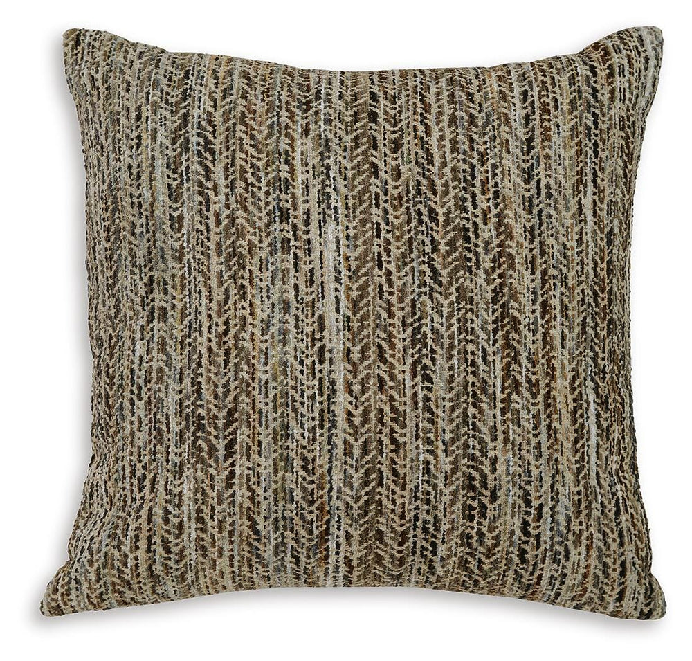 Jayner Pillow (Set of 4) - Dark Brown (1)