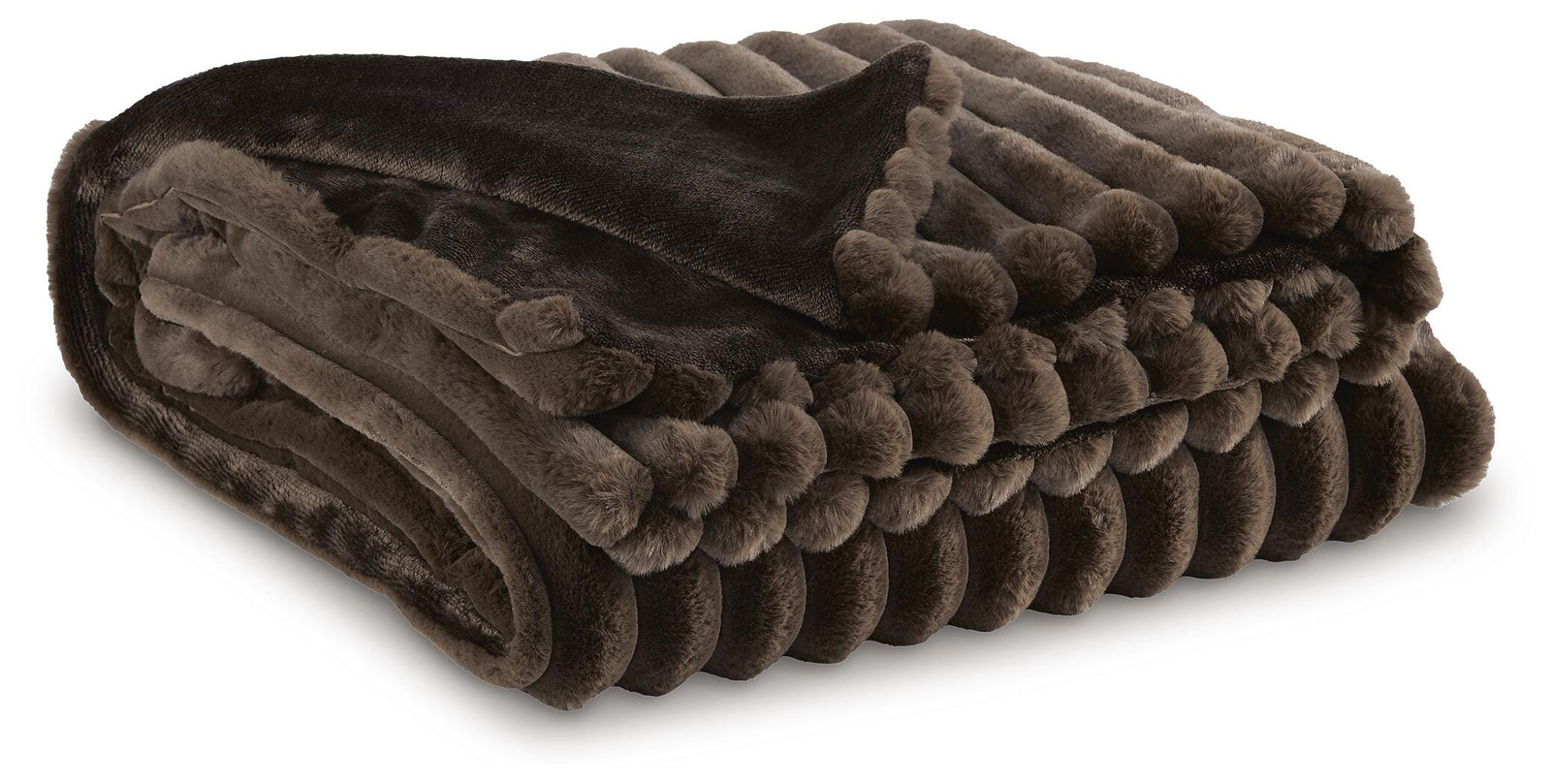 Alsonwell Throw (Set of 3) - Dark Brown (1)