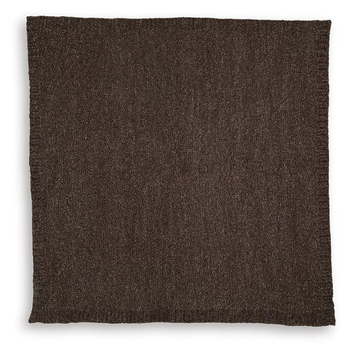 Anawood Throw - Dark Brown (3)