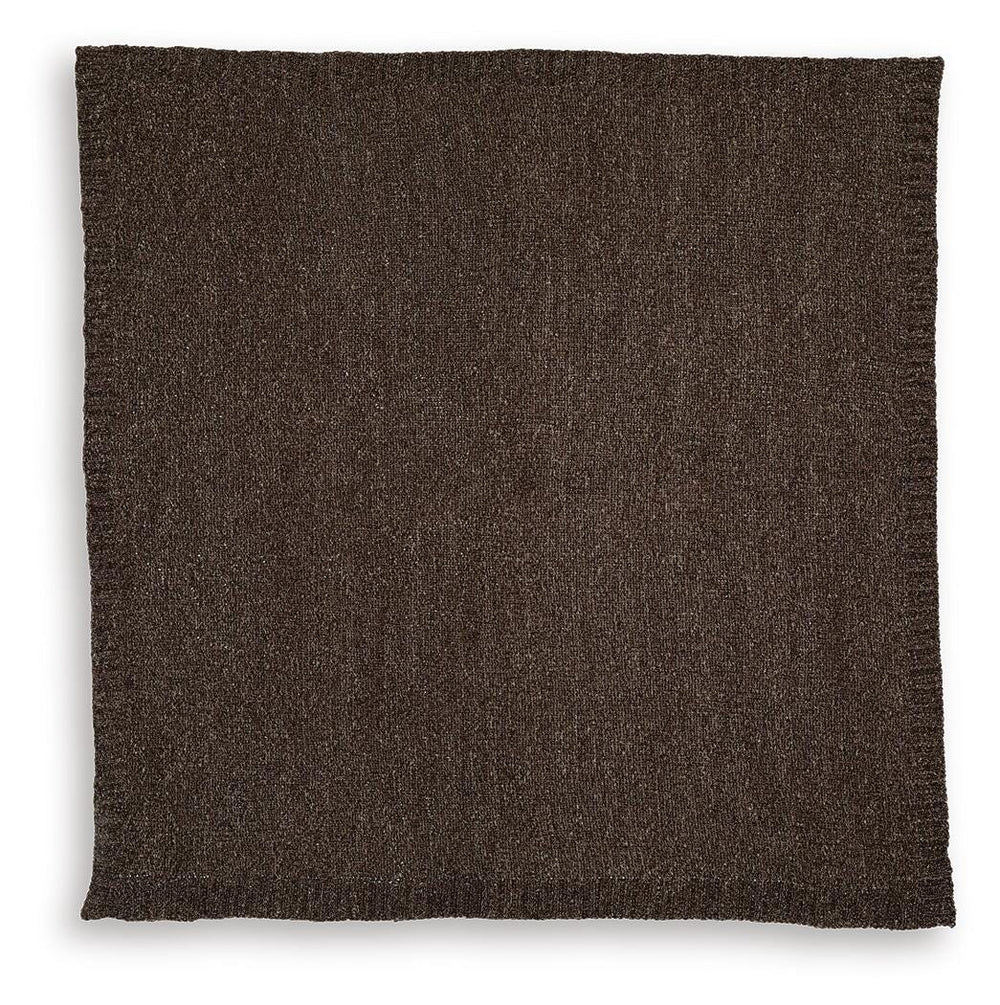 Anawood Throw - Dark Brown (3)